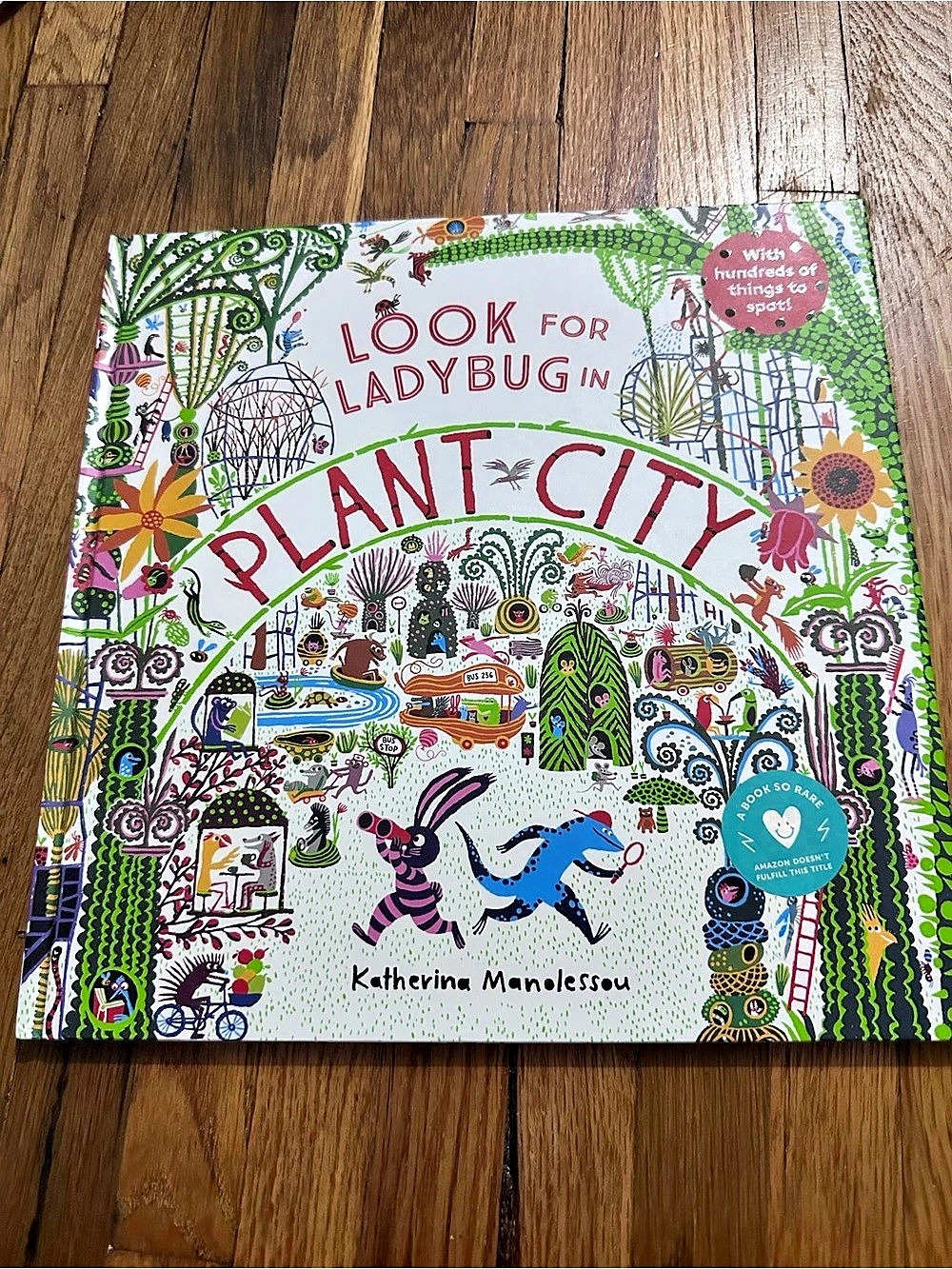 Frances Lincoln Children's Books Look for Ladybug in Plant City Illustrated Book